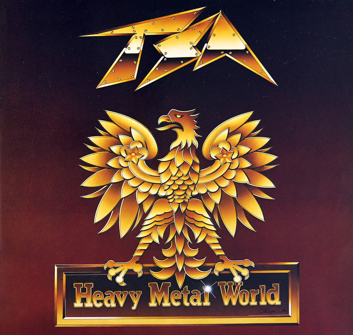 large album front cover photo of: TSA Heavy Metal World 